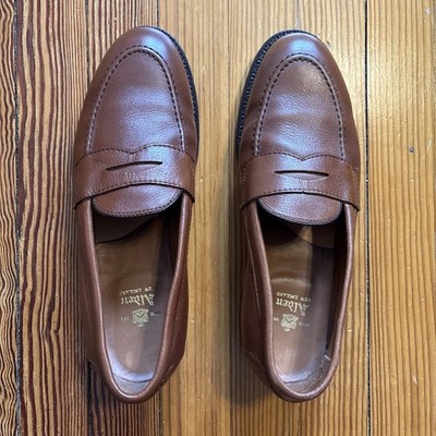 Alden 9696F Cognac Calfskin LHS / Penny Loafer