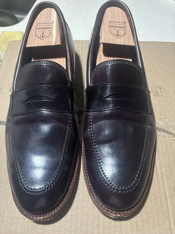 Alden 96288 Color 8 Shell Cordovan LHS / Penny Loafer | Alden