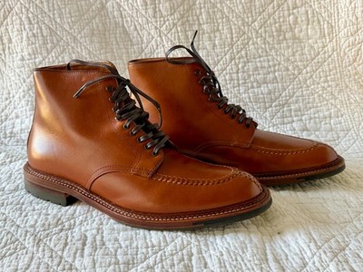 Alden 40208HC Burnished Dark Tan Calfskin NST Tanker Boot