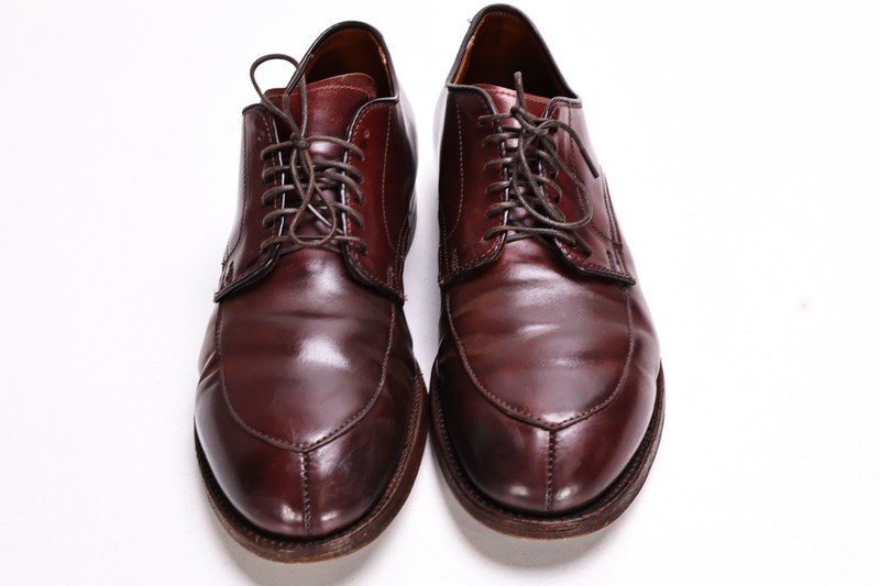 Alden 54321 Color 8 Shell Cordovan V-Tip Blucher | Alden Model Project