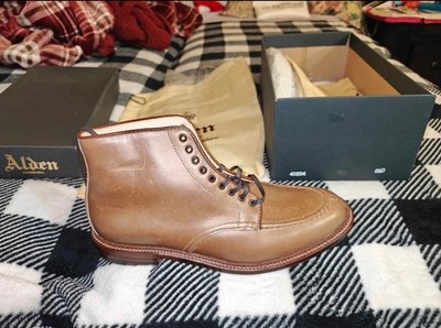 Alden 40204 Natural Chromexcel NST Tanker Boot