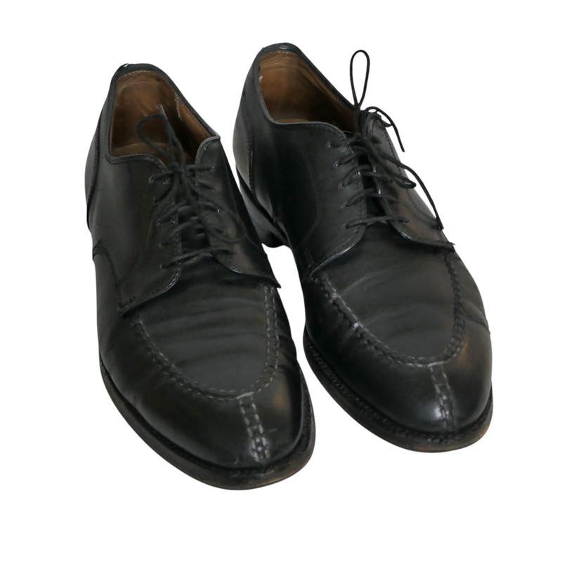 Alden 961 Black Calfskin Norwegian Front Blucher | Alden Model Project
