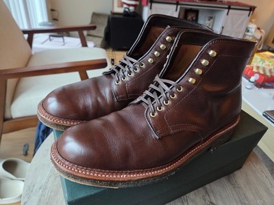 Alden D1848H Brown Chromexcel Plain Toe Boot