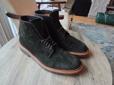 Alden 86065H Earth Reverse Chamois Plain Toe Boot