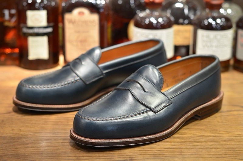 Alden 17835 Navy Chromexcel LHS / Penny Loafer | Alden Model Project