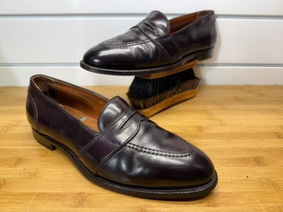 Alden 06597 Color 8 Shell Cordovan Full Strap Loafer