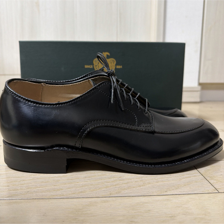 Alden 54331 Black Shell Cordovan V-Tip Blucher | Alden Model Project