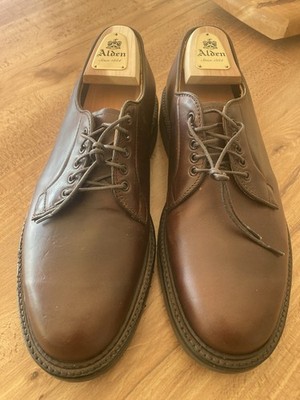 Alden 9432S Brown Chromexcel Plain Toe Blucher