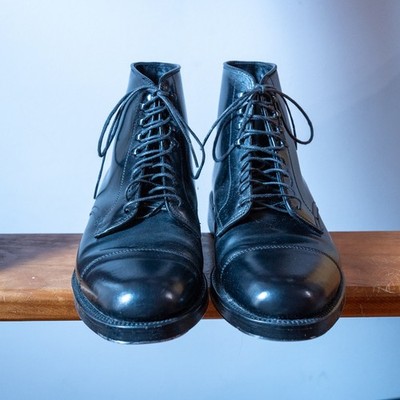 Alden 4075H Black Shell Cordovan Cap Toe Boot