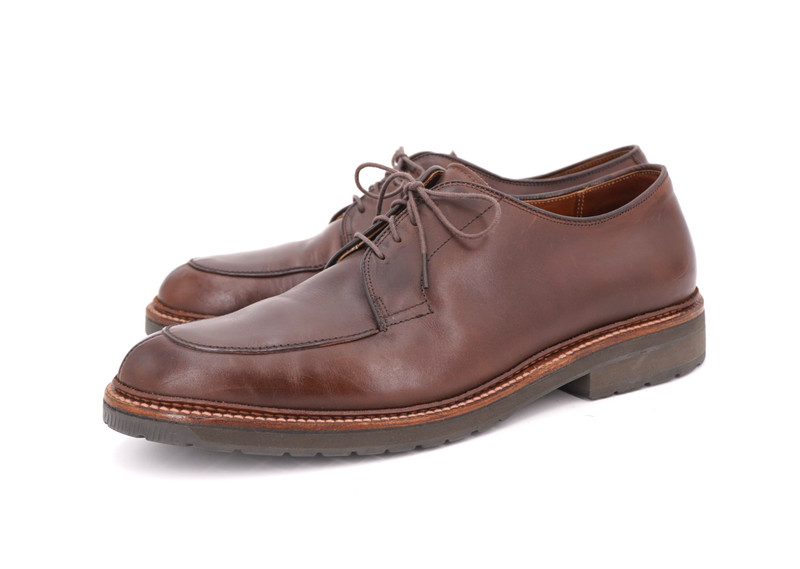Alden D5602 Brown Chromexcel Split Toe Blucher | Alden Model Project
