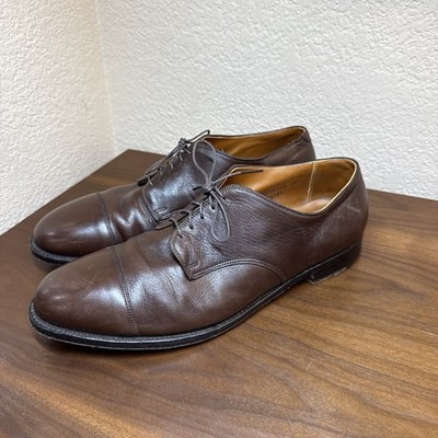 Alden 9572F Dark Brown Calfskin Straight Tip Blucher