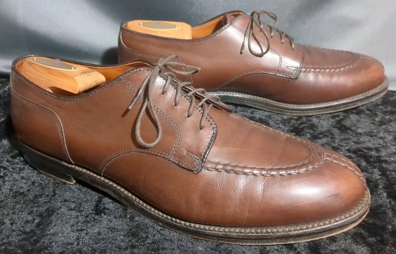 Alden 968 Brown Calfskin Norwegian Front Blucher | Alden Model Project