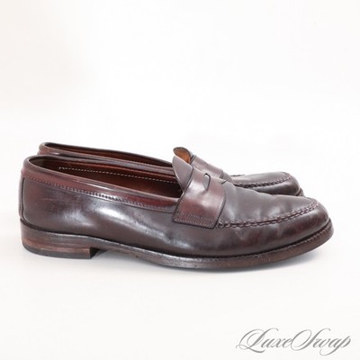 Alden 763 Color 8 Shell Cordovan LHS / Penny Loafer