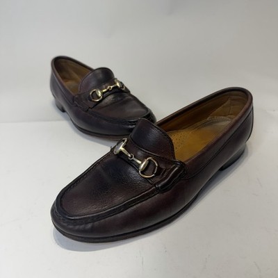 Alden H466 Dark Brown Calfskin Horse Bit Loafer