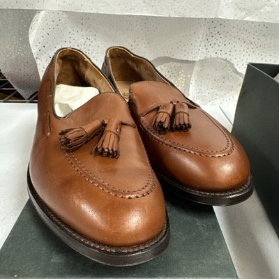 Alden 3696F Cognac Calfskin Tassel Loafer