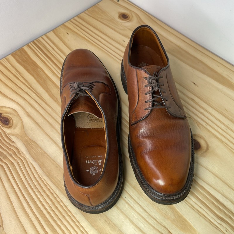 【最終価格】ALDEN BROWNアルパインカーフ12 #947 美品良靴】ALDEN BROWNアルパインカーフ12 #947 Alden Model: 53713