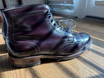Alden 44508HC Color 8 Shell Cordovan Wing Tip Boot