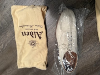 Alden 6032 Tan Calfskin and White Nubuck Tassel Loafer