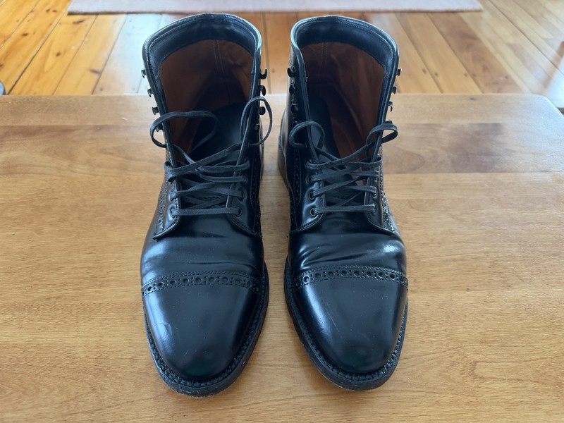 Alden D1812H Black Shell Cordovan Cap Toe Boot | Alden Model Project