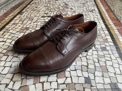 Alden 00063 Brown Calfskin Straight Tip Blucher