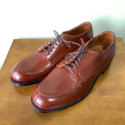Alden 302 Brown Calfskin V-Tip Blucher