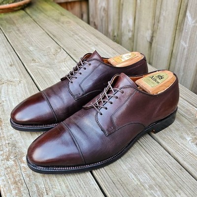 Alden 00063 Brown Calfskin Straight Tip Blucher