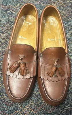 Alden H445 Cognac Calfskin Tassel Loafer