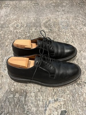 Alden 949 Black Alpine Grain Plain Toe Blucher