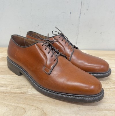Alden 950 Tan Calfskin Plain Toe Blucher