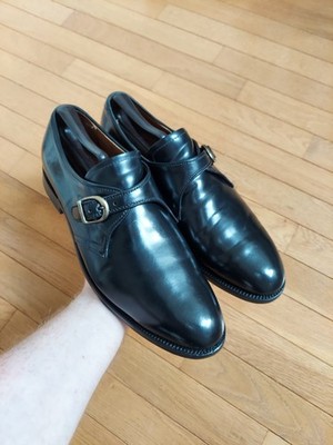 Alden 1655 Black Shell Cordovan Monk Strap