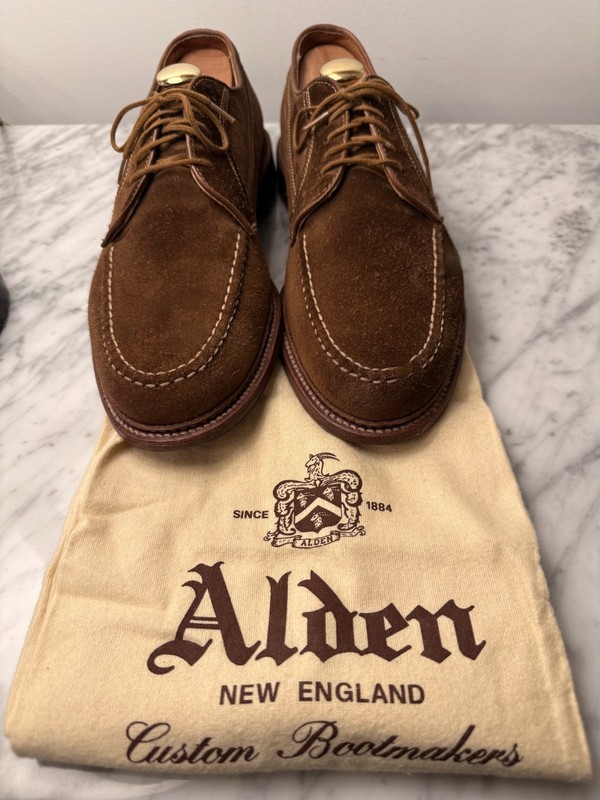 Alden 73993 Snuff Suede Ranger Mocc | Alden Model Project