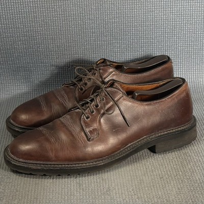 Alden 9432S Brown Chromexcel Plain Toe Blucher