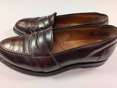 Alden 0684 Color 8 Shell Cordovan Full Strap Loafer