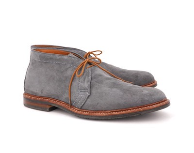 Alden 1592L Lead Suede Chukka