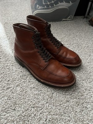 Alden D4904H Burnished Tan Calfskin Indy Boot