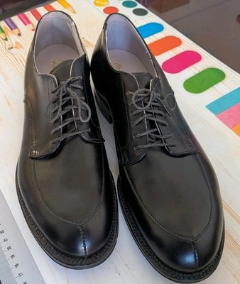Alden 539 Black Calfskin V-Tip Blucher