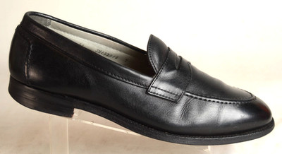 Alden 9695F Black Calfskin LHS / Penny Loafer
