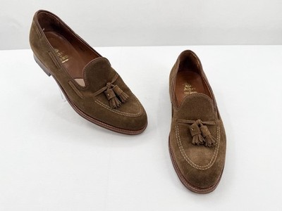 Alden 3403 Snuff Kid Suede Tassel Loafer