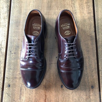 Alden 06608 Color 8 Shell Cordovan Straight Tip Blucher