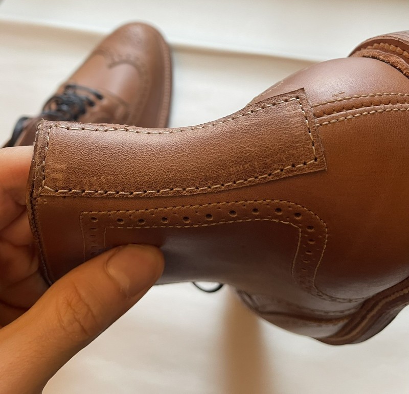 Alden 44625 Natural Chromexcel Wing Tip Boot | Alden Model Project