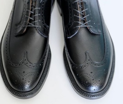 Alden 97690 Black Alpine Grain Long Wing Blucher