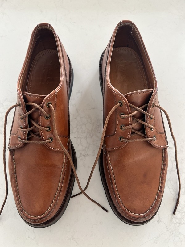 Alden H942 Tan Aniline Mocc Oxford | Alden Model Project