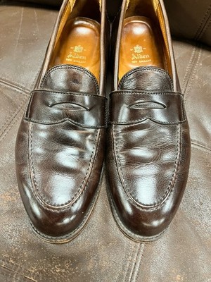 Alden 9694F Dark Brown Calfskin LHS / Penny Loafer