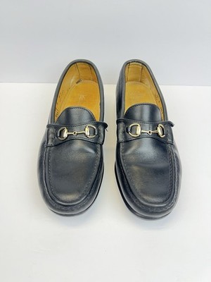 Alden H467 Black Calfskin Horse Bit Loafer
