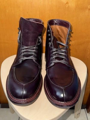 Alden D9925HC Color 8 Shell Cordovan V-Tip Boot