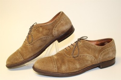 Alden 51670F Snuff Suede Medallion Tip Bal