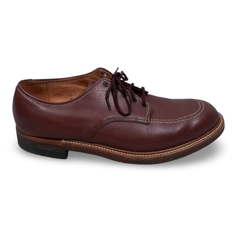 Alden 40 Brown Calfskin Mocc Toe Blucher | Alden Model Project