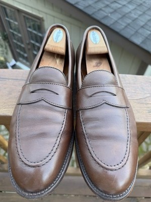 Alden 9694F Dark Brown Calfskin LHS / Penny Loafer