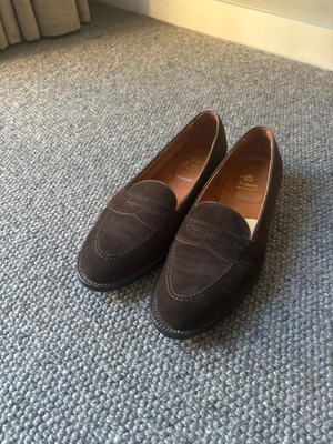 Alden G9201 Mocha Kid Suede LHS / Penny Loafer