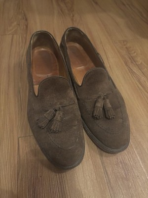 Alden 3403 Snuff Kid Suede Tassel Loafer